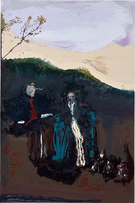 Genieve Figgis, ‘Family with Dogs (after Gainsborough)’, 2016