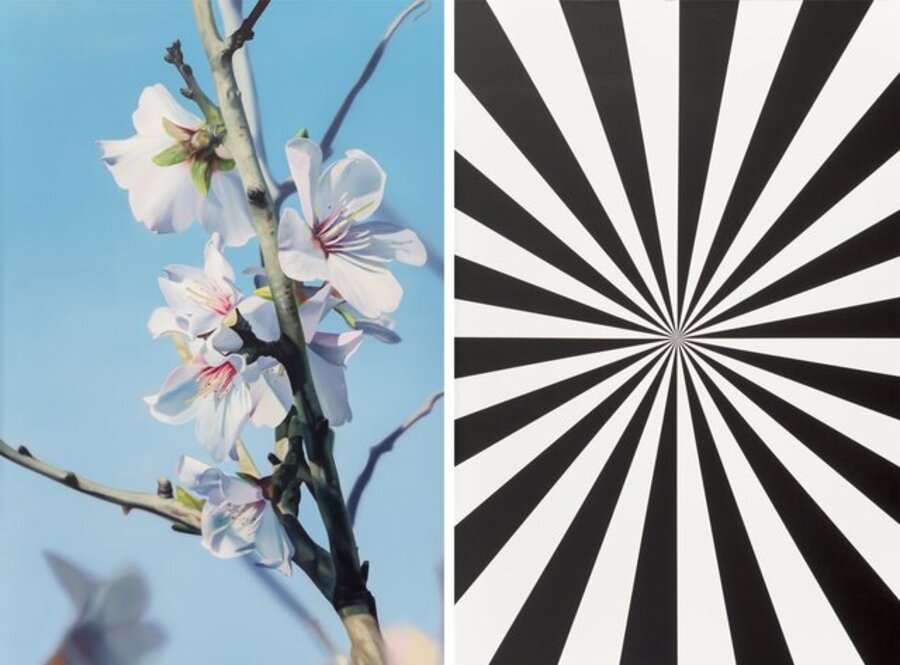 Almond Blossom 5256 (diptych)