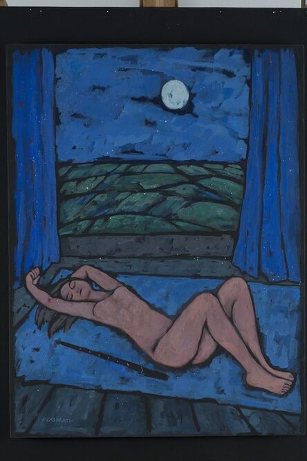 Felice Casorati, ‘Nudo dormiente’, 1962