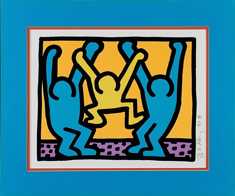 Keith Haring, ‘Pop Shop 1’, 1987, Print, Screenprint in colors, Rago/Wright/LAMA