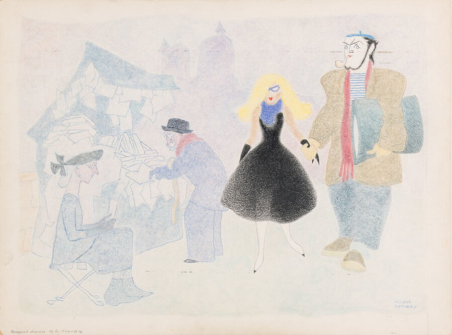 Untitled (Couple on the Left Bank, Paris)
