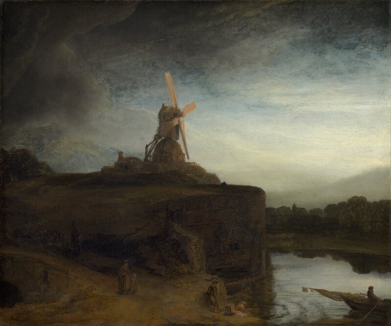 ‘The Mill’, 1645/1648, Painting, Oil on canvas, National Gallery of Art, Washington, D.C.