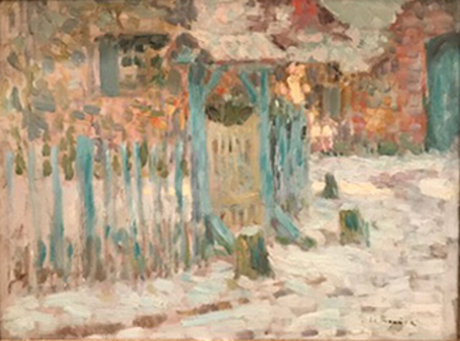 Brittany Village in Winter