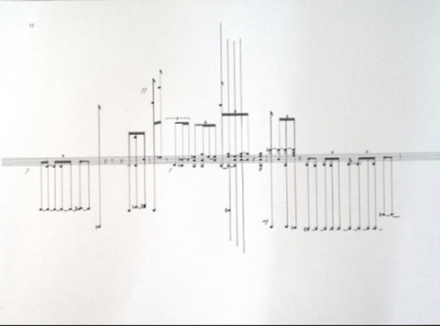 Room Recording With Two Events, Geese, Notation (Deathstar, Portikus, April 10, 2017)