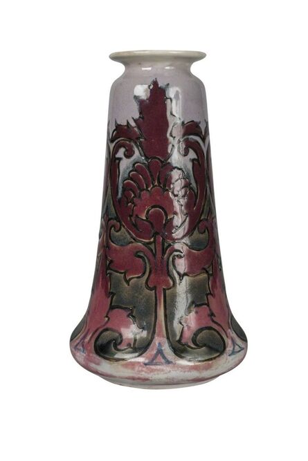 Doulton Lambeth, ‘a stoneware vase by Francis C. Pope’, c.1900