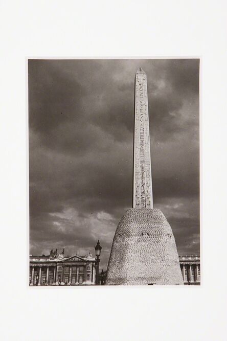 Brassaï, ‘"L'Obélisque Place de la Concorde"’