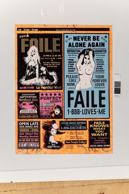 FAILE, ‘Yellow Pages’, 2007