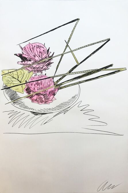 Andy Warhol, ‘Hand Colored Flowers ll.116’, 1974
