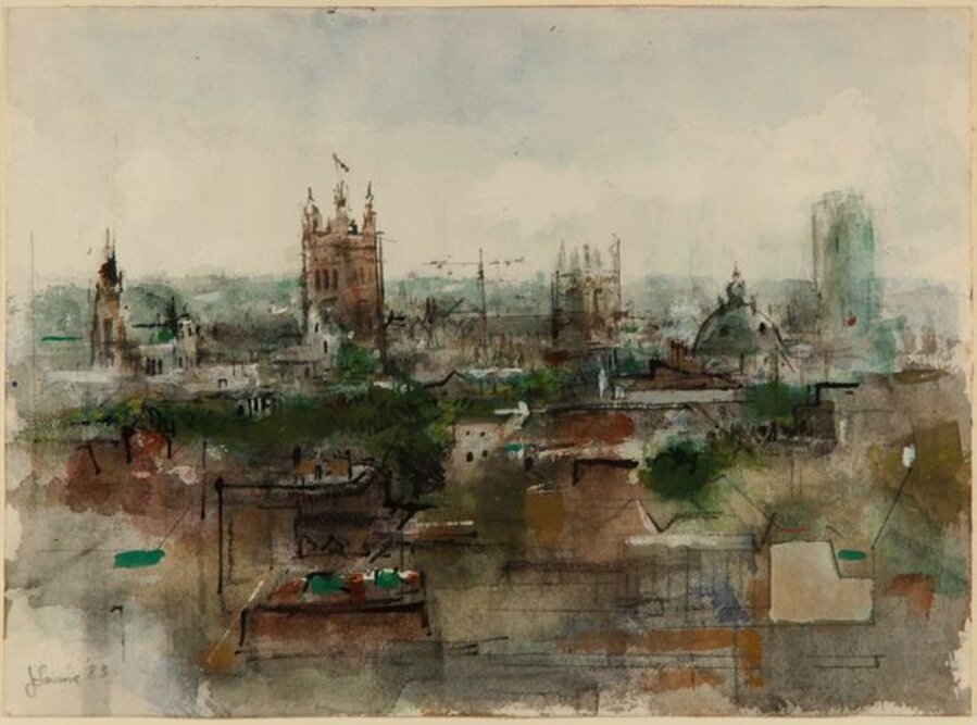 Parliament from Picadilly Hotel
