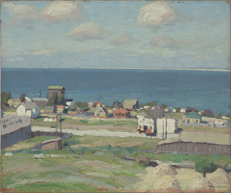 Clark Hobart, ‘The Blue Bay: Monterey’, 1915, Painting, Oil on canvas, de Young Museum