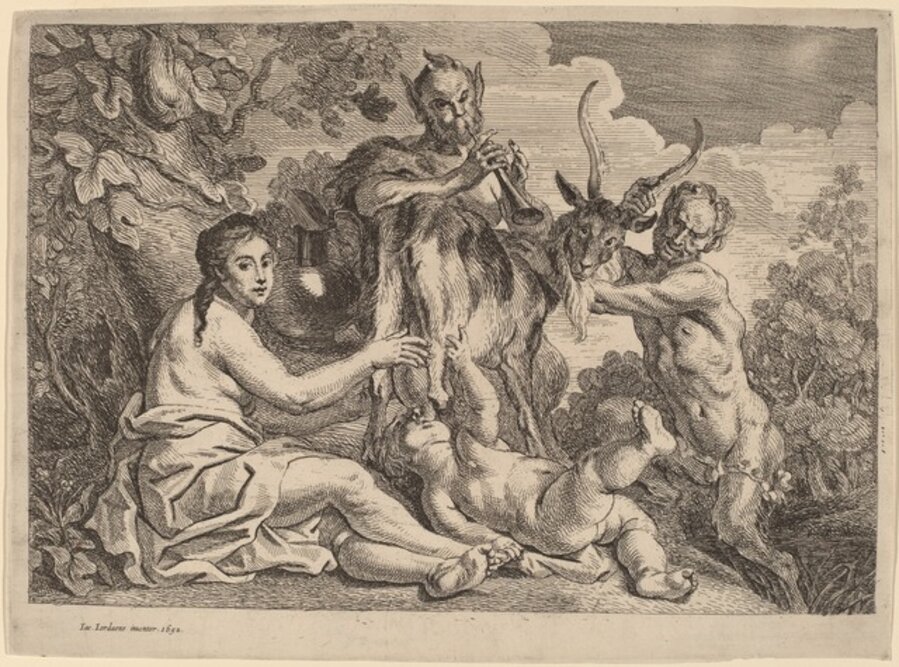 Jupiter Nourished by the Goat Amalthea