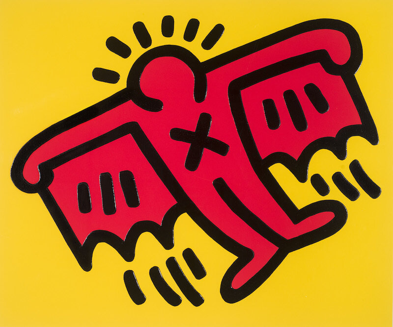 Keith Haring, ‘Icons 4.’, 1990, Print, Screenprint., Rhodes