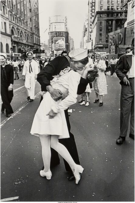 Alfred Eisenstaedt, ‘V.J. Day , Times Square, New York City’, 1945