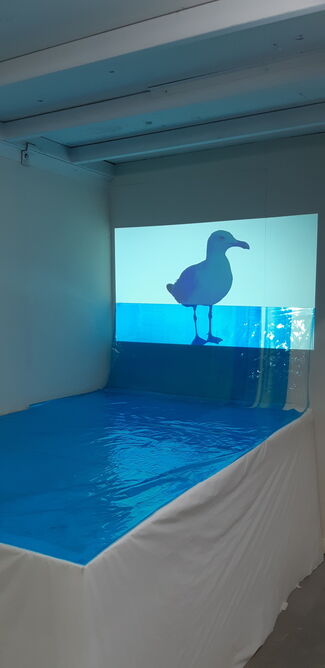 Blue - extended, installation view