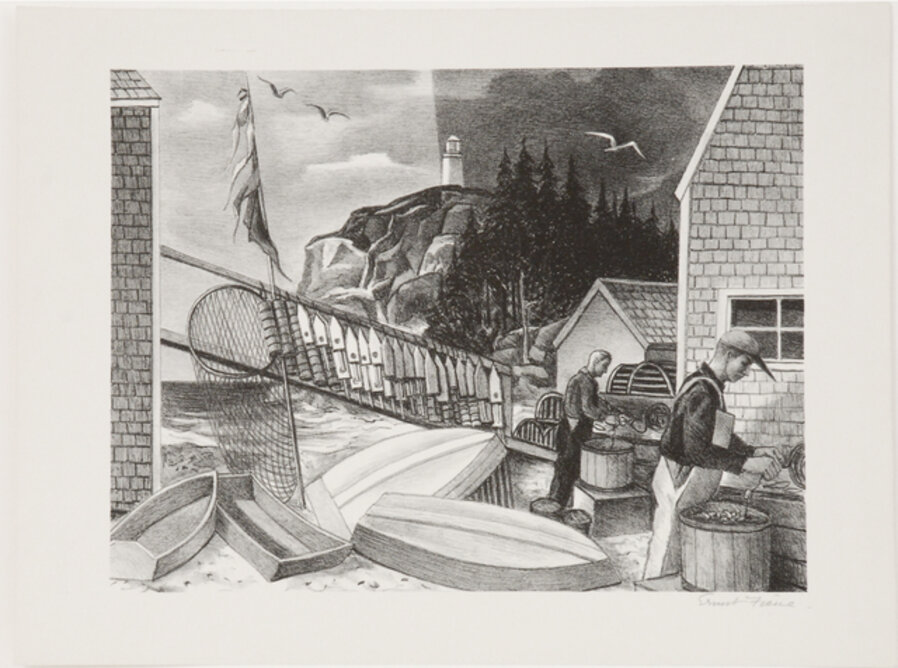 Fishermen Monhegan