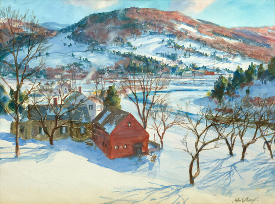 Winter Morning River Bend (II)
