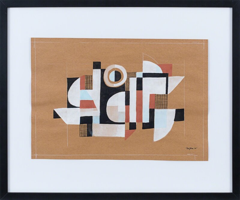 Tom John, ‘Untitled’, 2010, Drawing, Collage or other Work on Paper, Gouache and pencil on paper, Rosenberg & Co. 