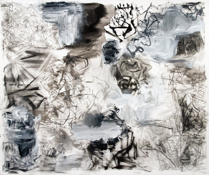 Eduardo Stupía, ‘Untitled’, 2023, Painting, Mixed media on canvas, Jorge Mara - La Ruche