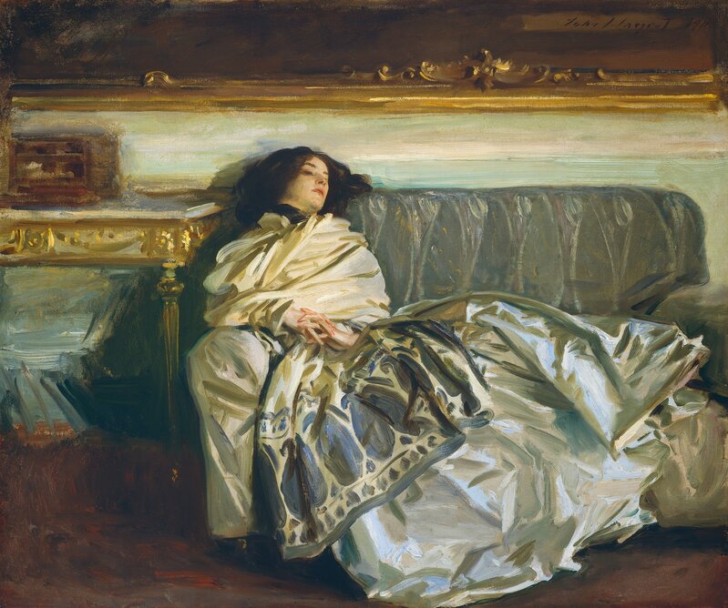 John Singer Sargent, ‘Nonchaloir (Repose)’, 1911, Painting, Oil on canvas, National Gallery of Art, Washington, D.C.
