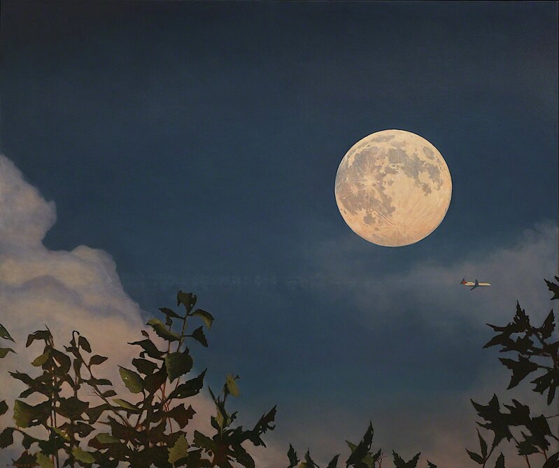 David Vickery, ‘Night Flight’, Painting, Oil on panel, Dowling Walsh
