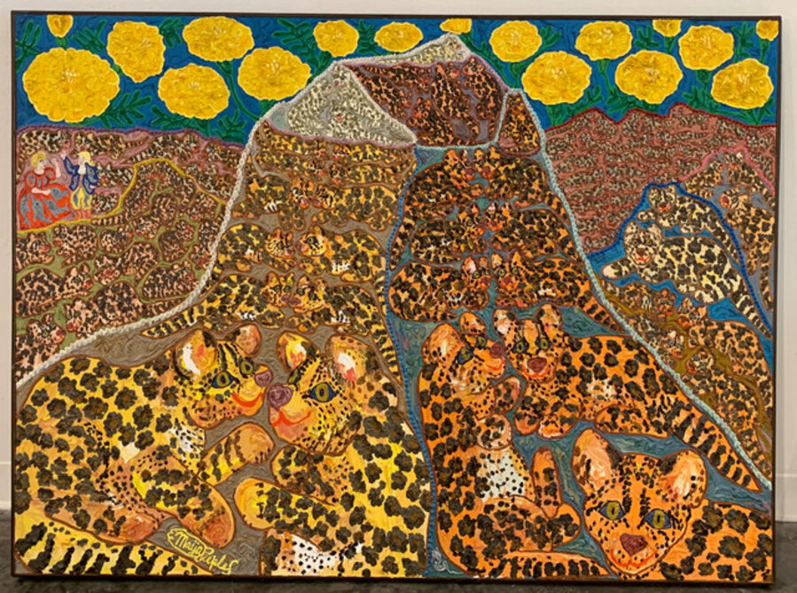 Margay Matterhorn with Marigolds and Marlin Minuetists