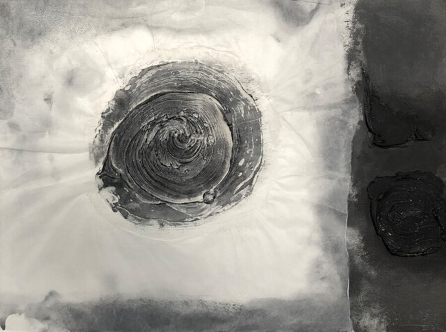 Rubbing Planet in Shui-mo Space