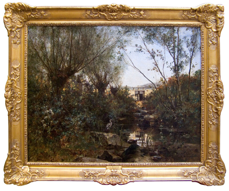 Leon Germain Pelouse, ‘The Heron’, 19th Century, Painting, Oil on canvas, Taylor | Graham