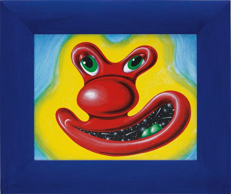 Kenny Scharf, ‘Blob Goy’, 1995, Painting, Acrylic on panel, in artist's frame, Phillips