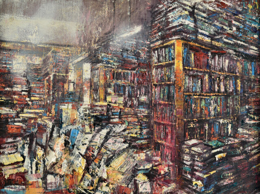 Bookstore azzurro