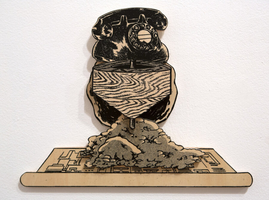 Games, Dance and the Constructions (Unfinished Plywood) #28