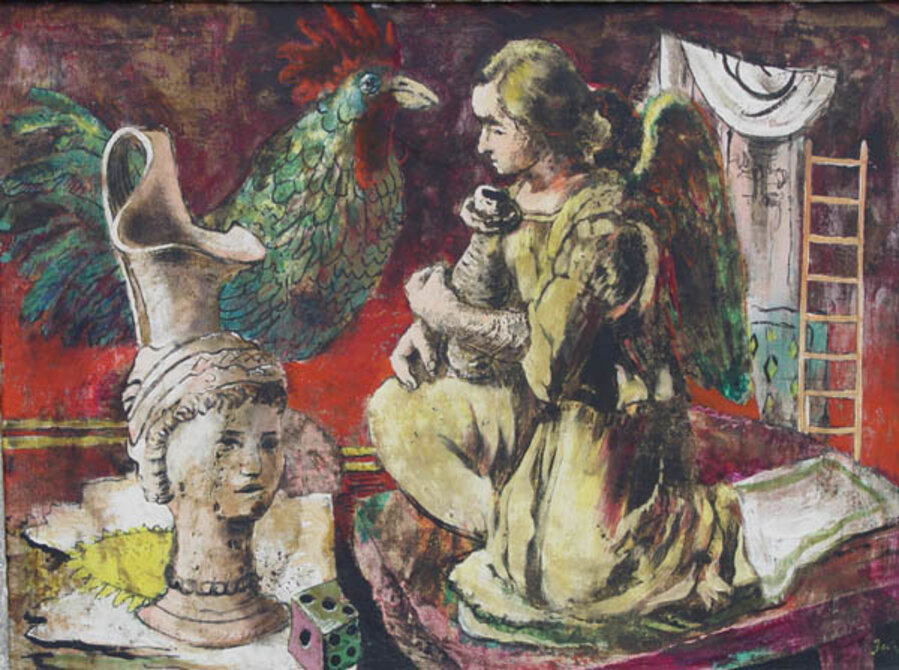 Angel and Rooster