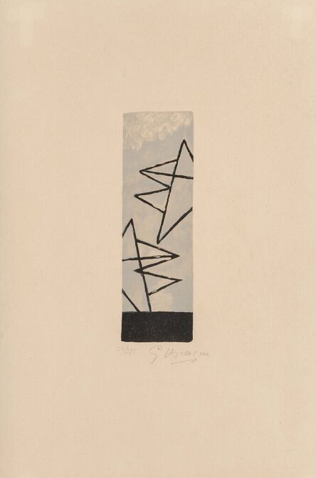 Georges Braque, ‘Ciel Gris I’, 1959
