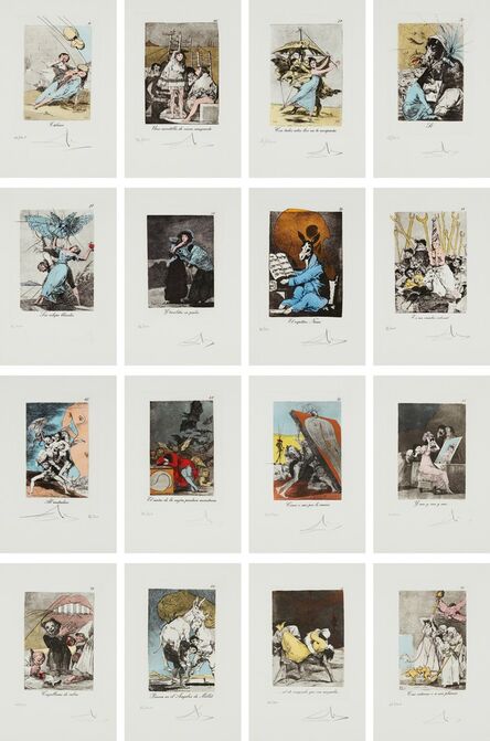 Salvador Dalí, ‘Les Caprices de Goya de Dali (Dali’s ‘Caprichos’ by Goya): 78 plates’, 1977