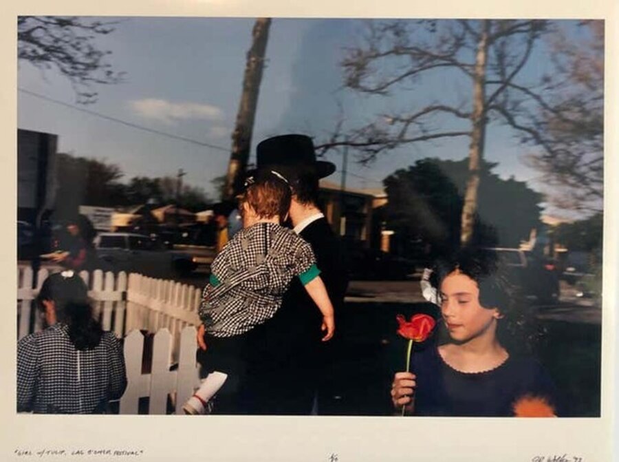 Girl w/. Tulip Lag B'omer Festival