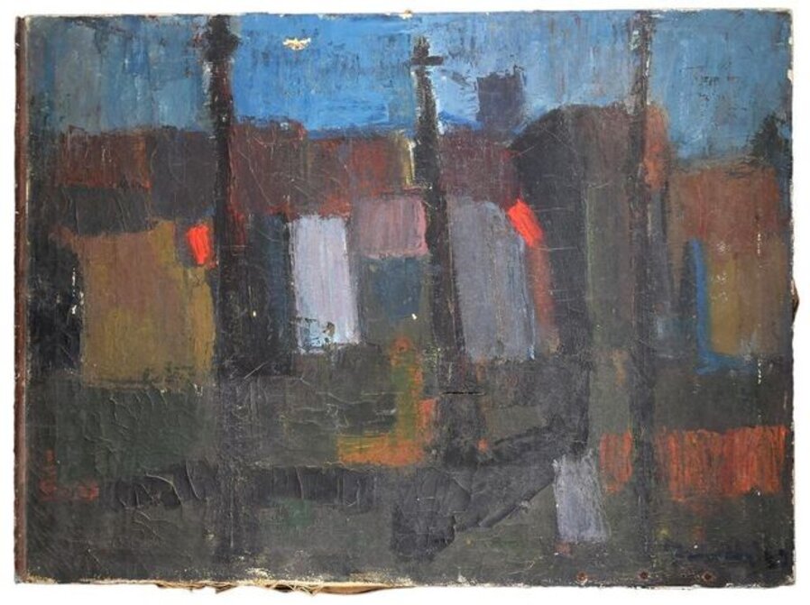 Abstract Colored Composition