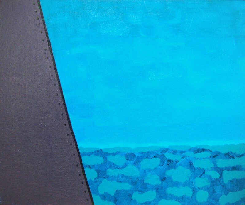 Angelo Ippolito, ‘Seascape in Blue’, 1986, Painting, Oil on linen, Lawrence Fine Art