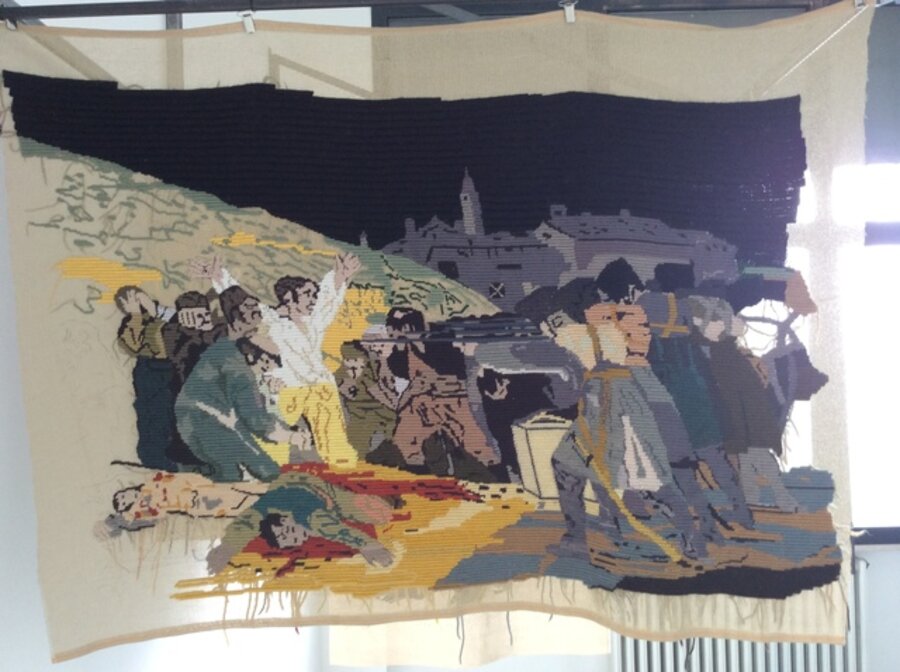 Banner 6, from “Tres de Mayo”, Francisco de Goya