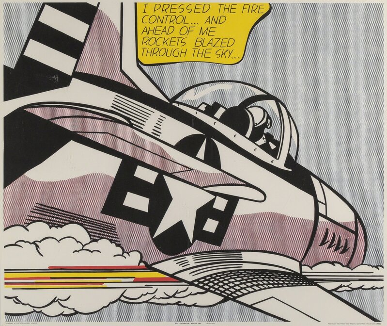 Roy Lichtenstein, ‘Whaam!, diptych’, 1967, Print, Offset lithographs in colors on paper, Heritage Auctions