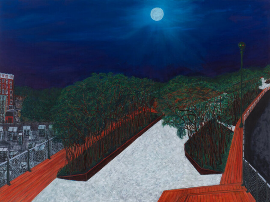 Blue Super Moon