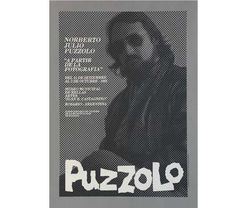 Norberto Puzzolo, ‘A partir de la fotografía. Norberto Julio Puzzolo’, 1985, Print, Silkscreen on paper, Herlitzka & Co. 
