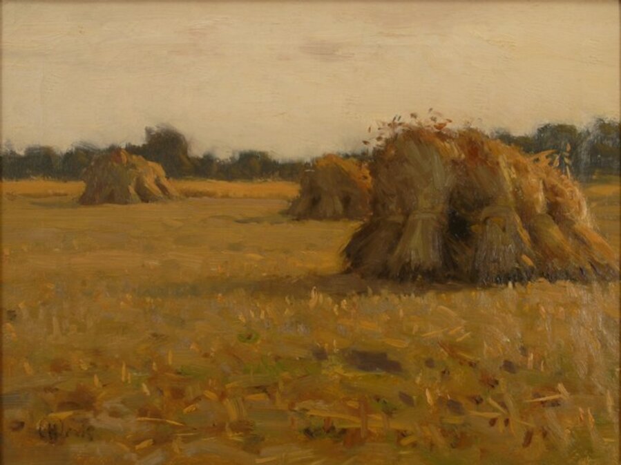 Haystacks, France