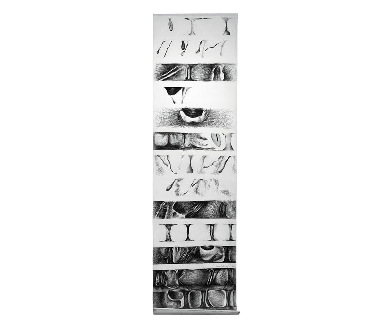Susana Rodríguez, ‘Erótica I’, 1979, Drawing, Collage or other Work on Paper, Graphite on paper, Herlitzka & Co. 