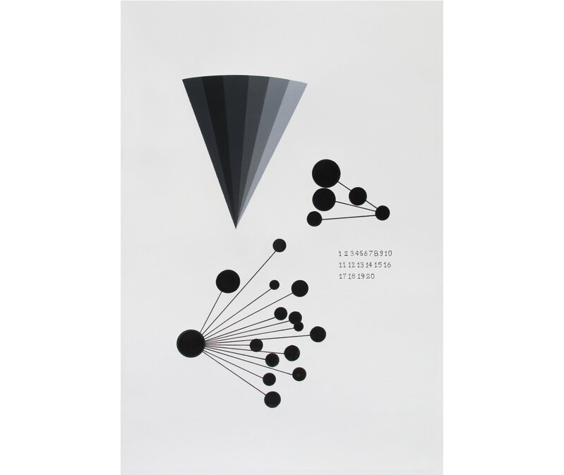 Alicia Herrero, ‘Estructuras de la concentración’, 2019, Drawing, Collage or other Work on Paper, Gouache and ink on paper, Herlitzka & Co. 