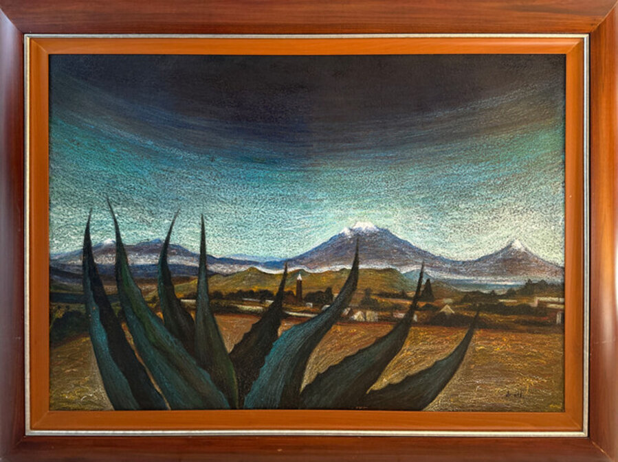 Paisaje Atardeciendo