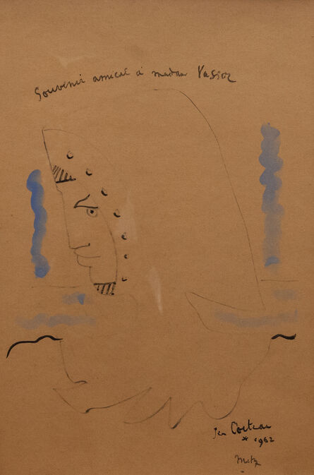 Jean Cocteau, ‘Le chevalier ’, 1962