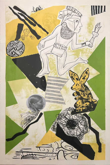 Jaune Quick-to-See Smith, ‘Earth People’, 2011