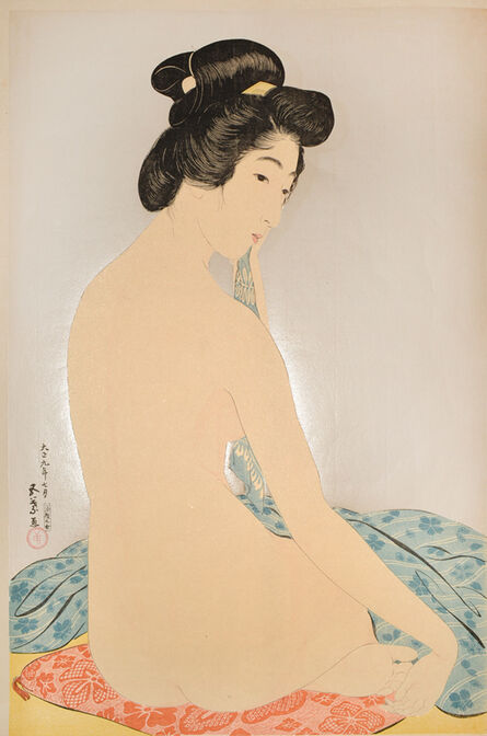 Goyo Hashiguchi, ‘Woman after the Bath’, 1920