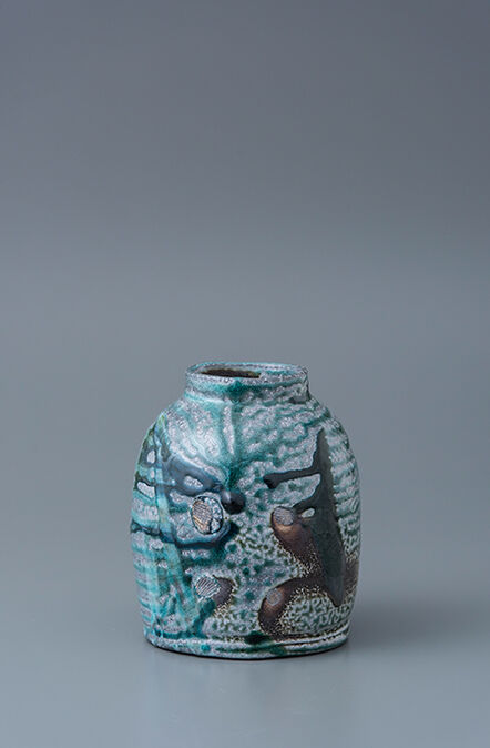 Ken Matsuzaki, ‘Vase, yohen soda glaze’, N/A