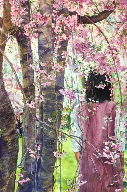 Joy Makon, ‘Cloaked in Blossoms’, 2018