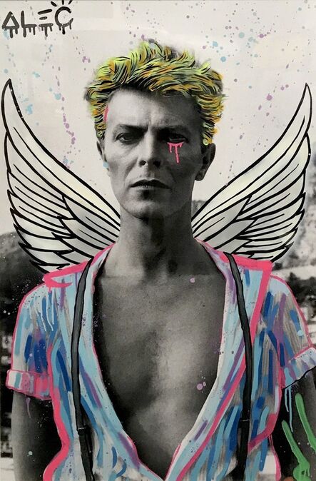 Alec Monopoly, ‘Wings Over Bowie’, 2017